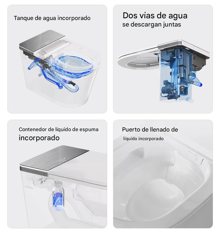 características wc japonés S016